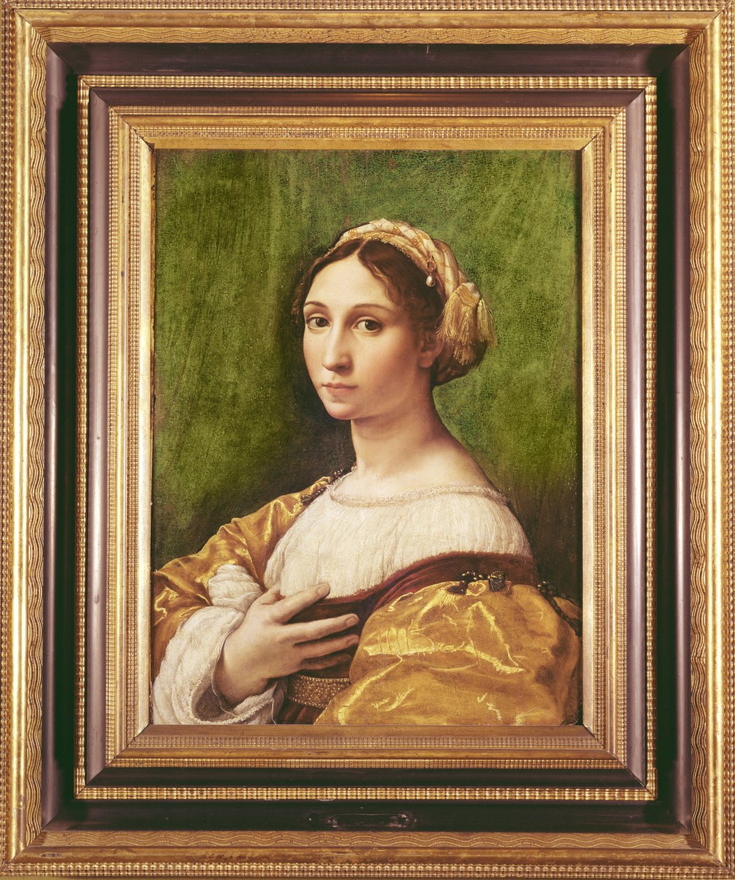 Portrett av en ung kvinne av Raffaello Sanzio Raphael