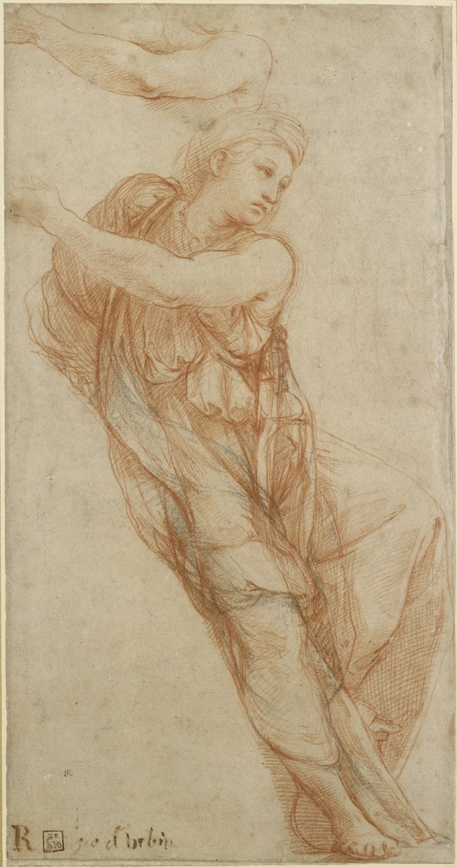 The Phrygian Sibyl, WA1846.203 av Raffaello Sanzio Raphael