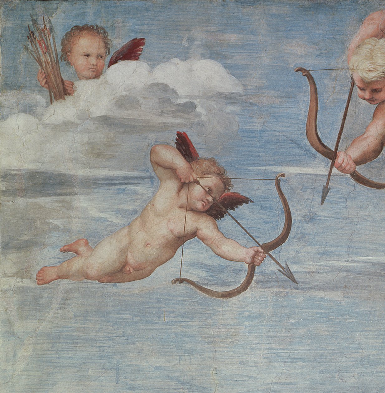 Galateas triumf, 1512-14 av Raffaello Sanzio Raphael