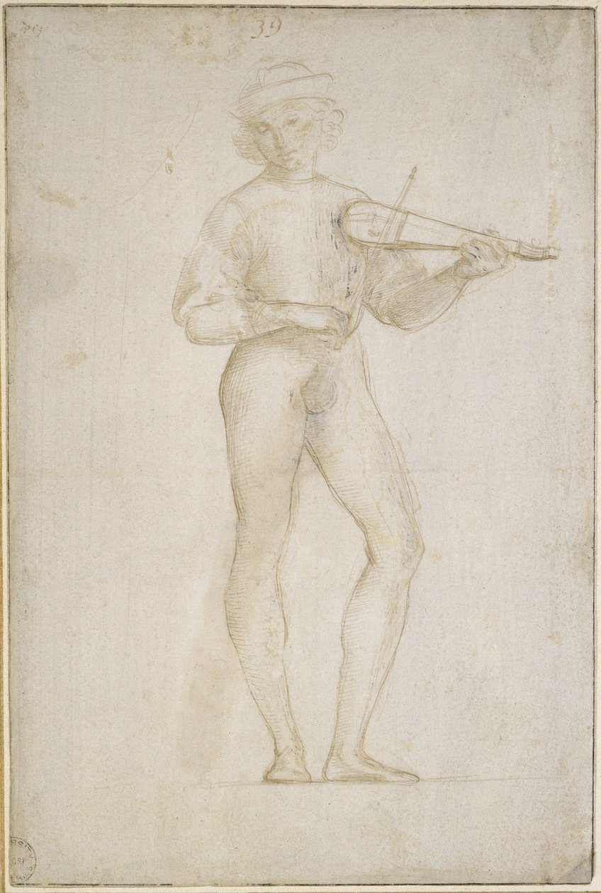 To studier av Raffaello Sanzio Raphael