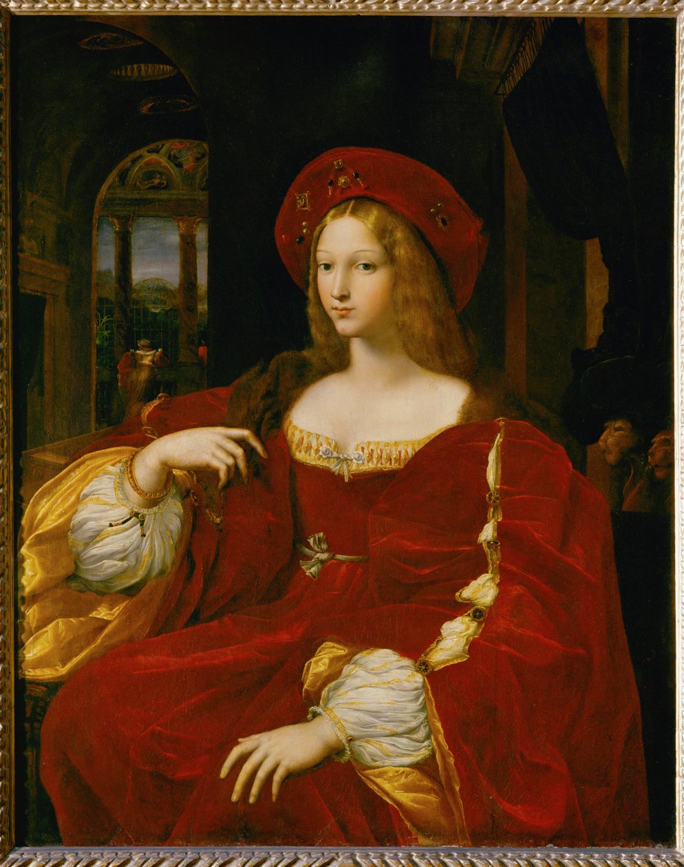 Isabel de Requesens, kona til visekongen i Napoli... av Raphael (1483-1520)