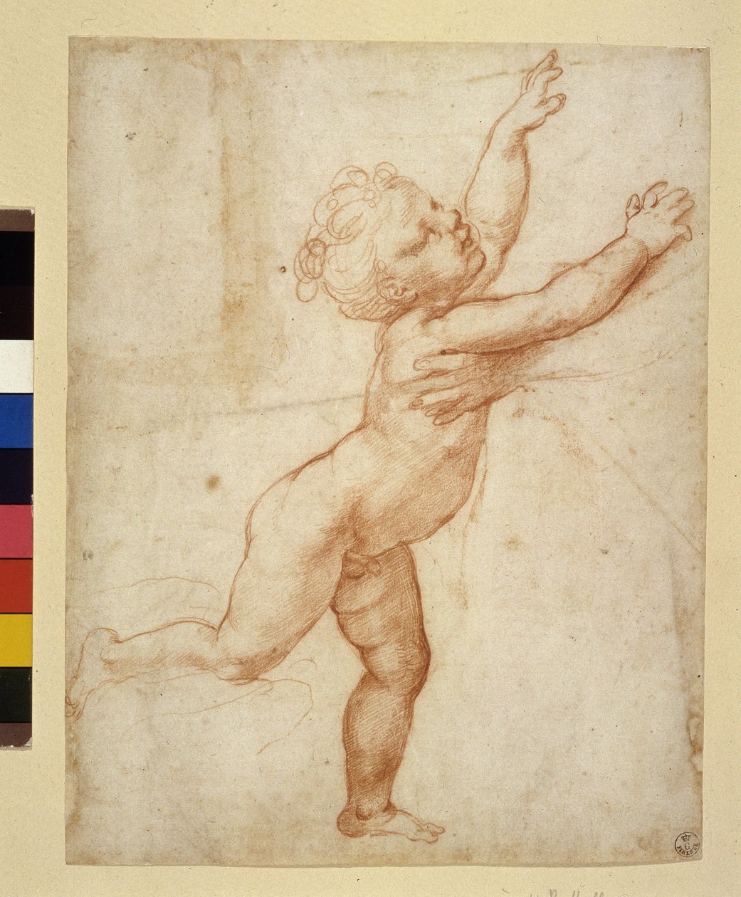 Barnestudie (tegning) av Raphael