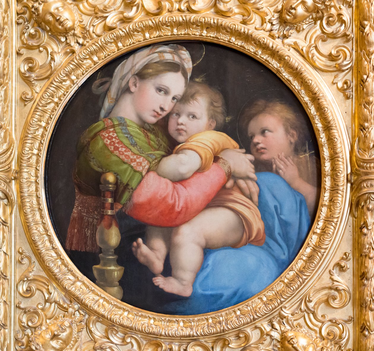 Madonna av stolen av Raphael (1483 1520)