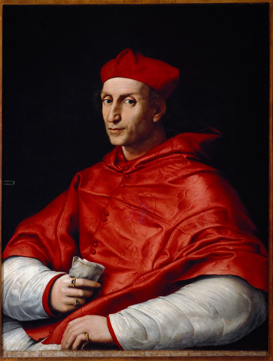 Portrett av Bernardo Dovizi fra Bibbiena av Raphael