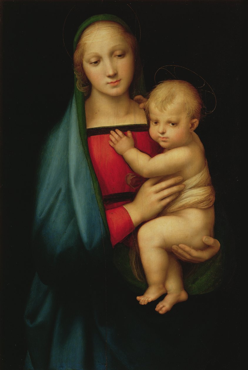 Storhertugens Madonna, ca. 1504-05 (olje på panel) av Raphael