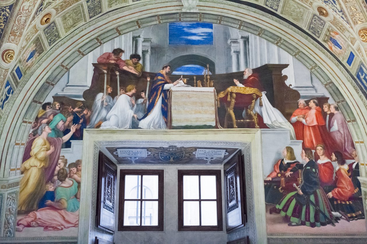 Messen i Bolsena, Heliodorus rom av Raphael (1483 1520)
