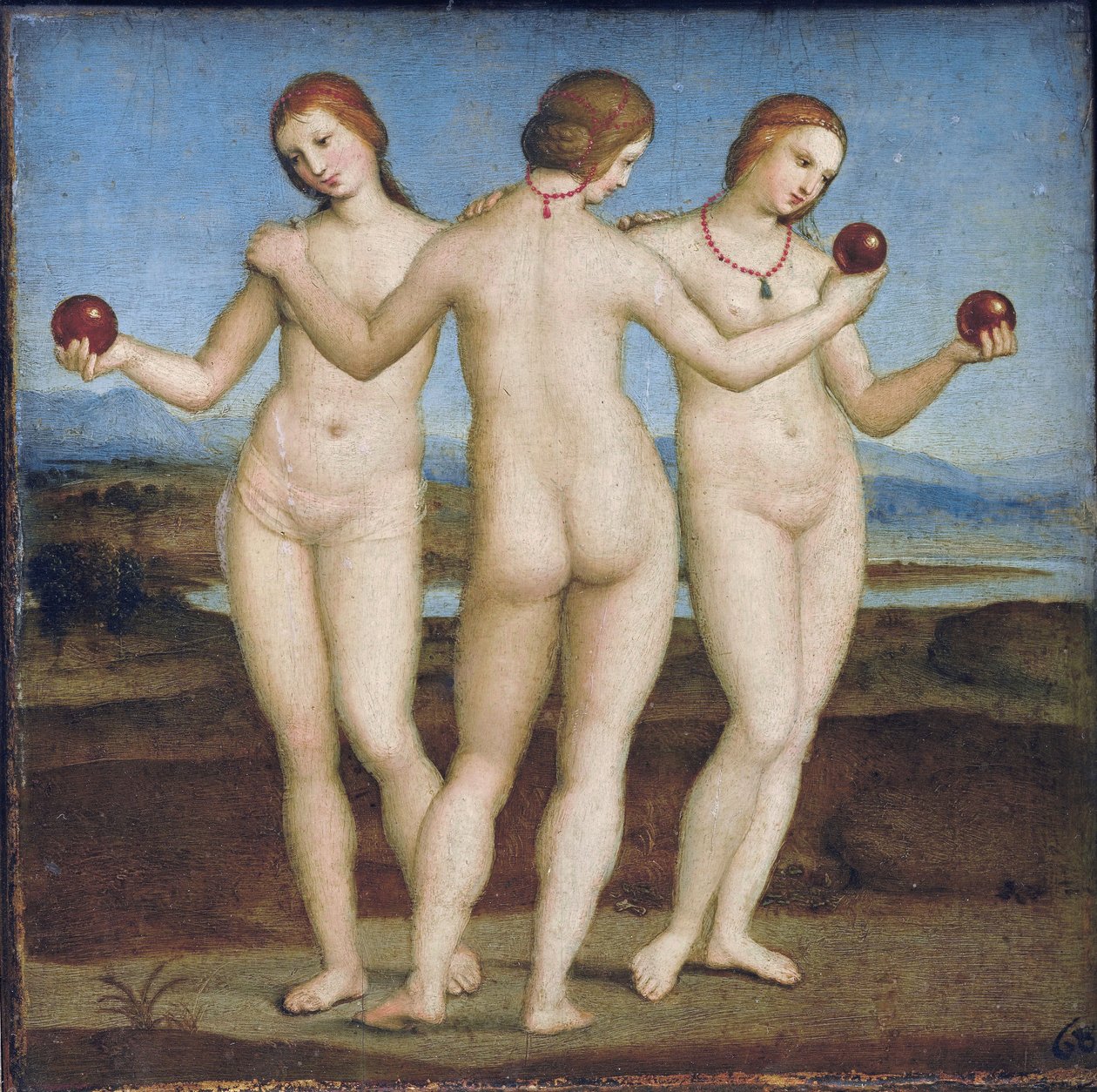De tre gratiene av Raphael