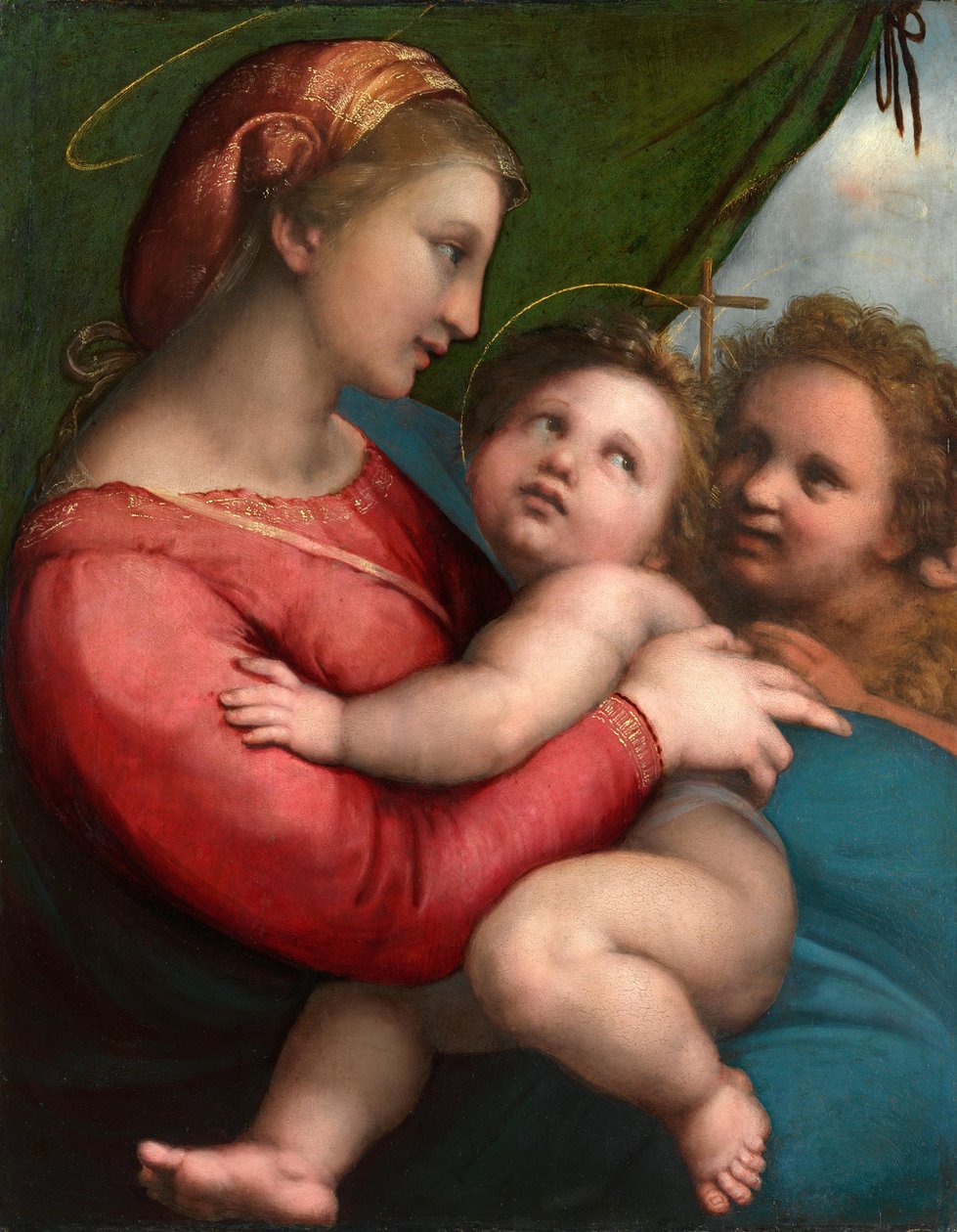 Madonna med teltet av Raphael