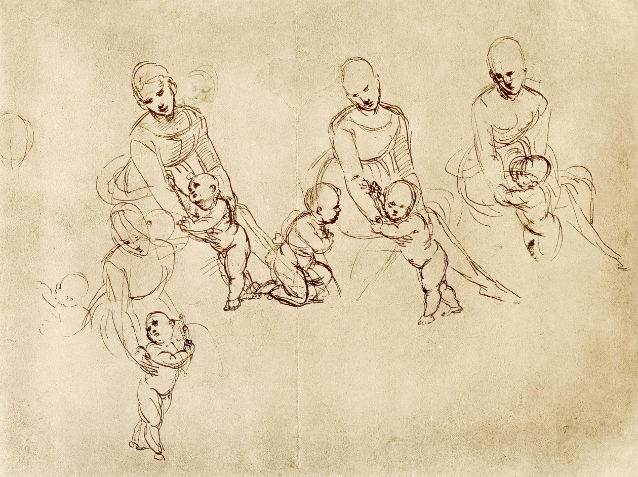 Madonna på landsbygda av Raffaello Sanzio Raphael