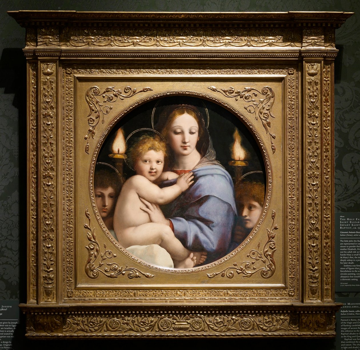 Madonna med kandelabre av Raphael