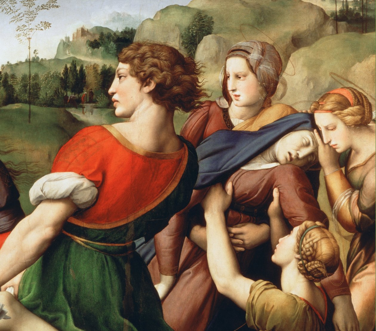 Deponeringen av Raphael