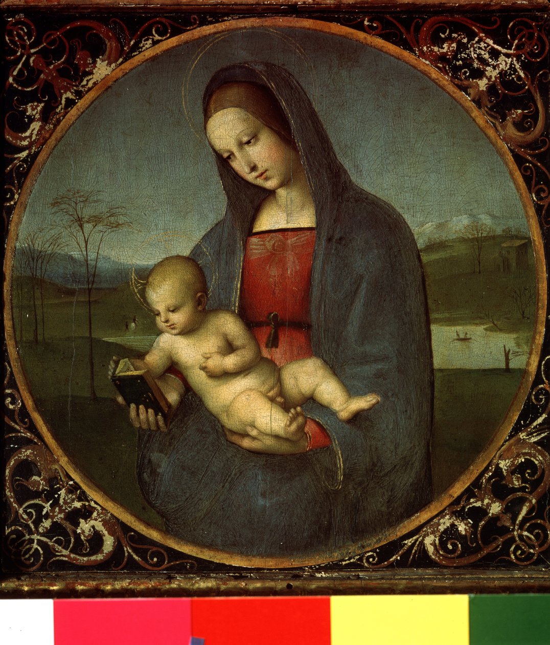 Madonna Conestabile, 1502/03 av Raphael