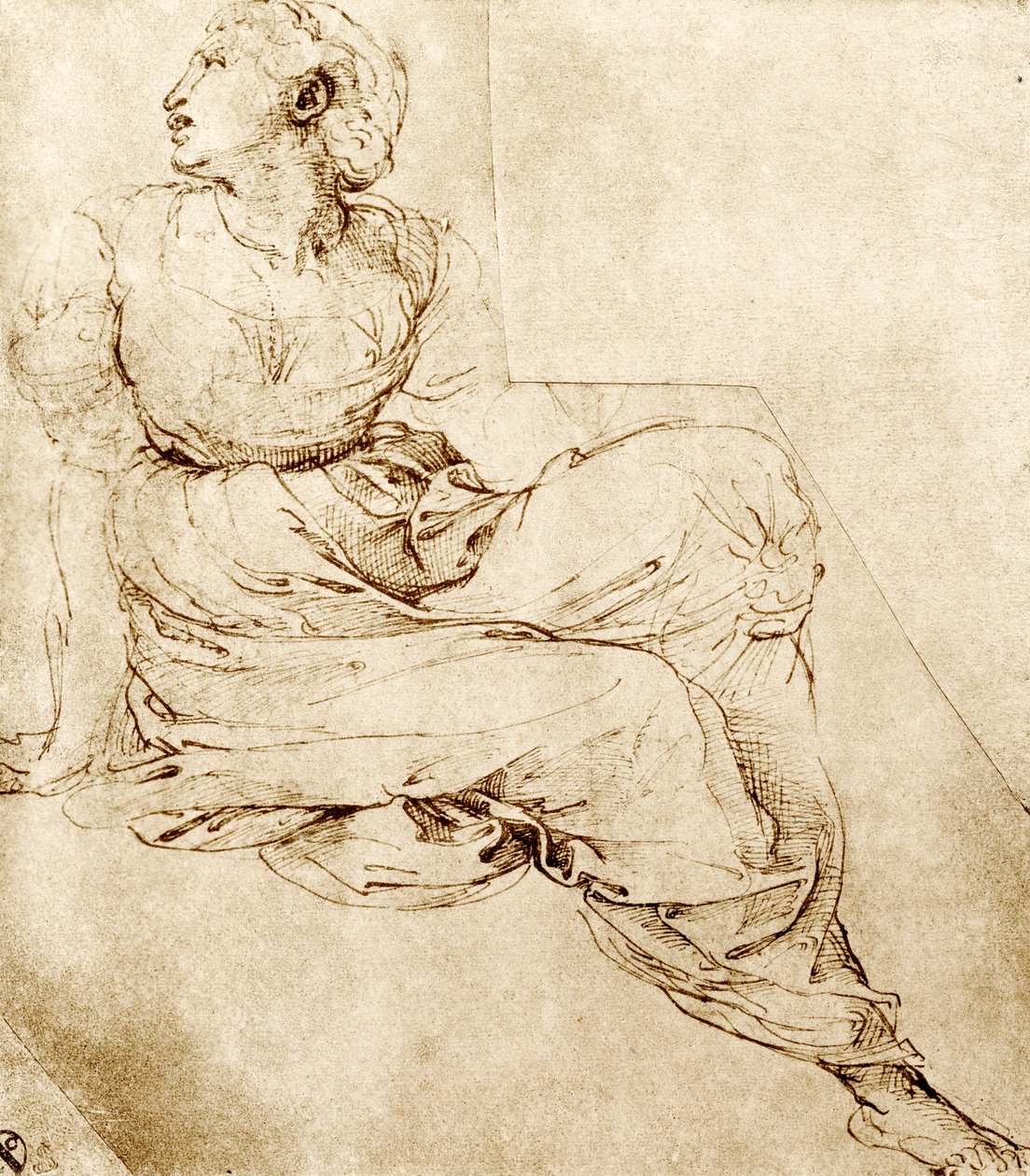 Muse Erato av Raffaello Sanzio Raphael