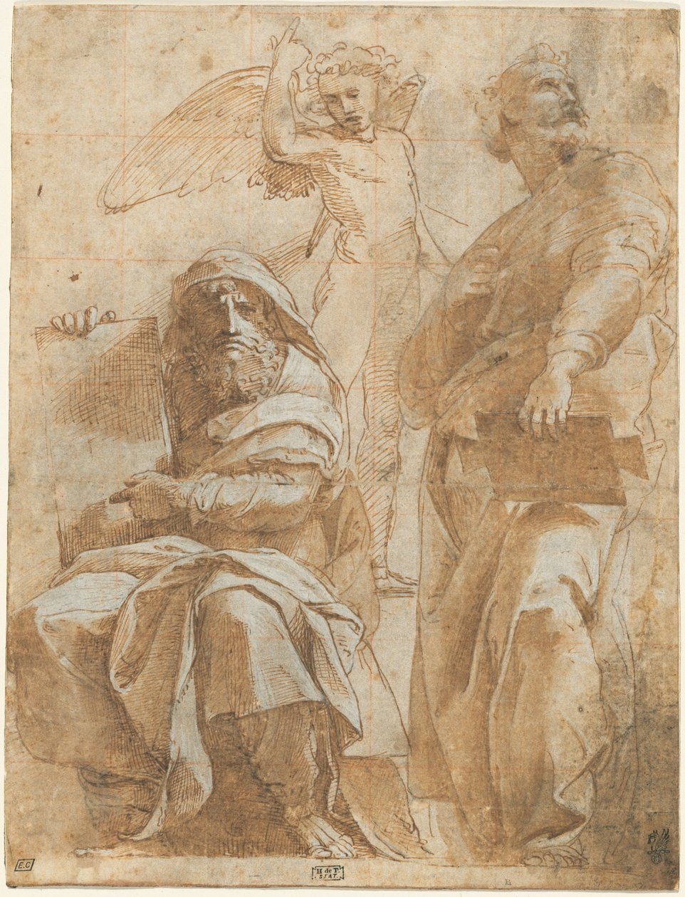 Profetene Hosea og Jona av Raphael