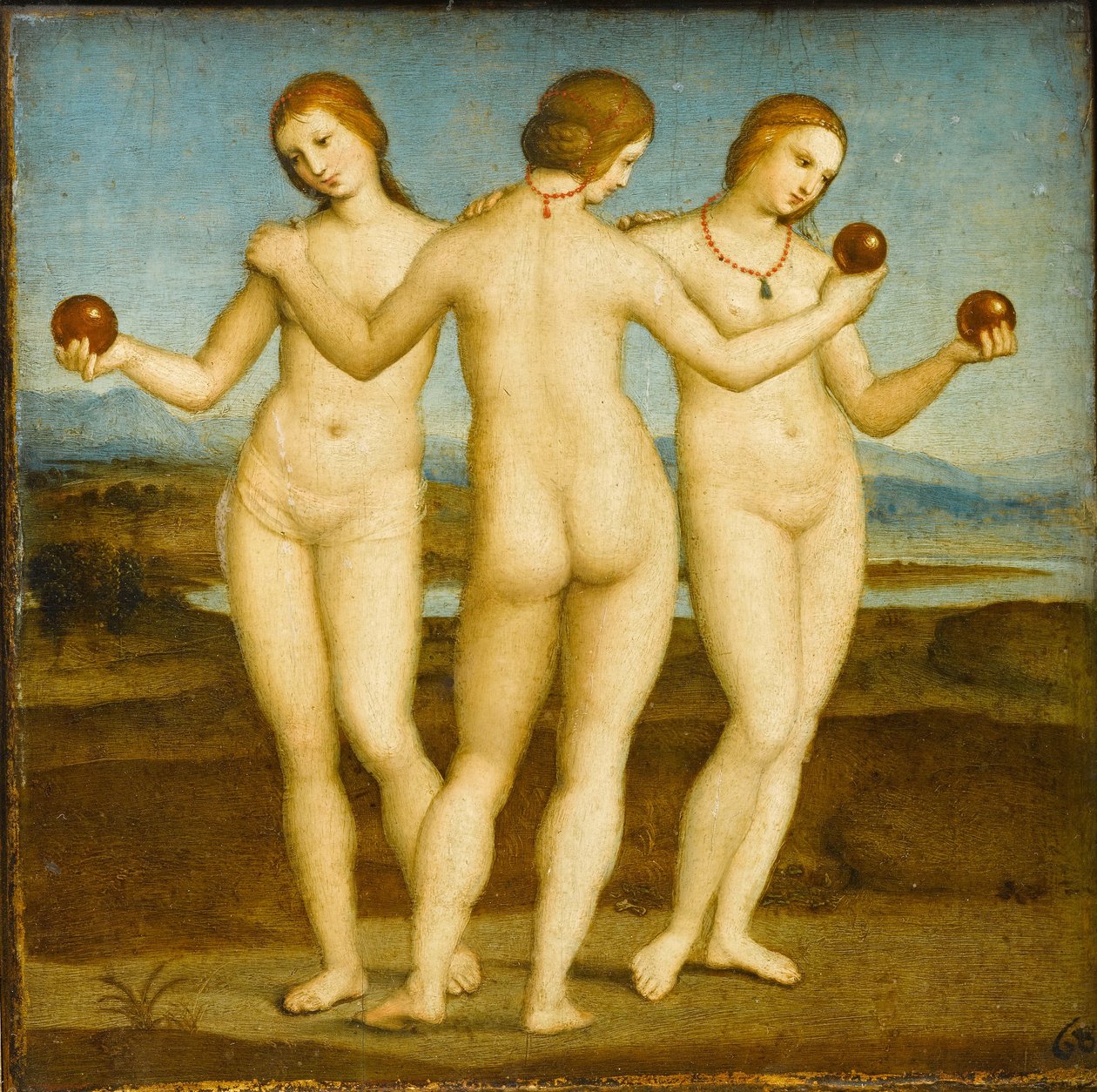 De tre gratiene av Raphael