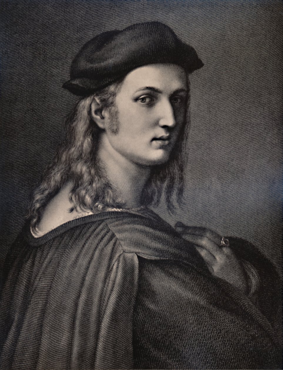 Raphael Sanzio , italiensk renessansekunstner, 1700- eller 1800-tallet 1894 av Raphael Morghen