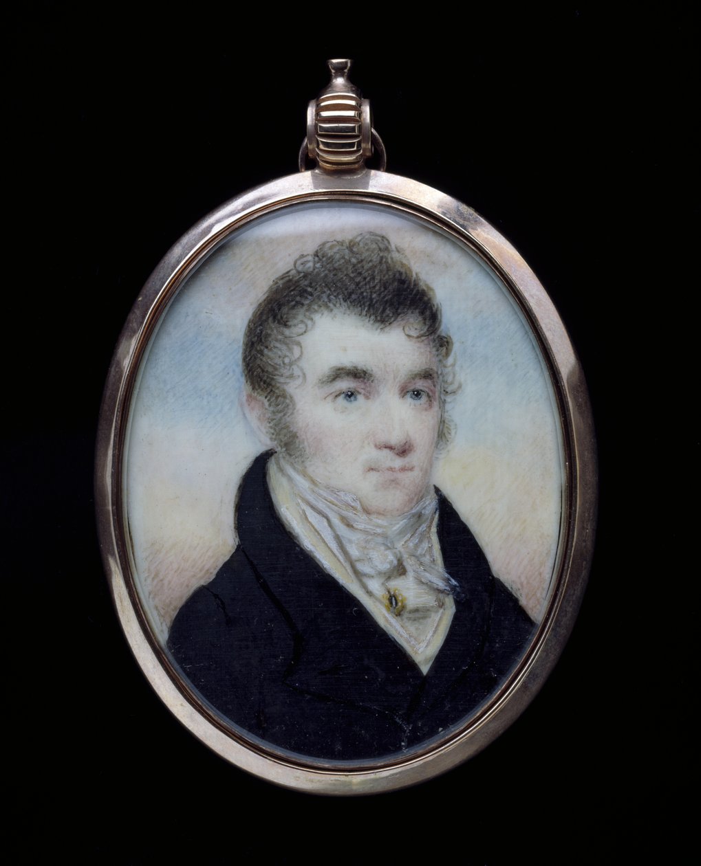 Portrett av J. S. Willett, ca. 1810 (akvarell på elfenben) av Raphaelle Peale