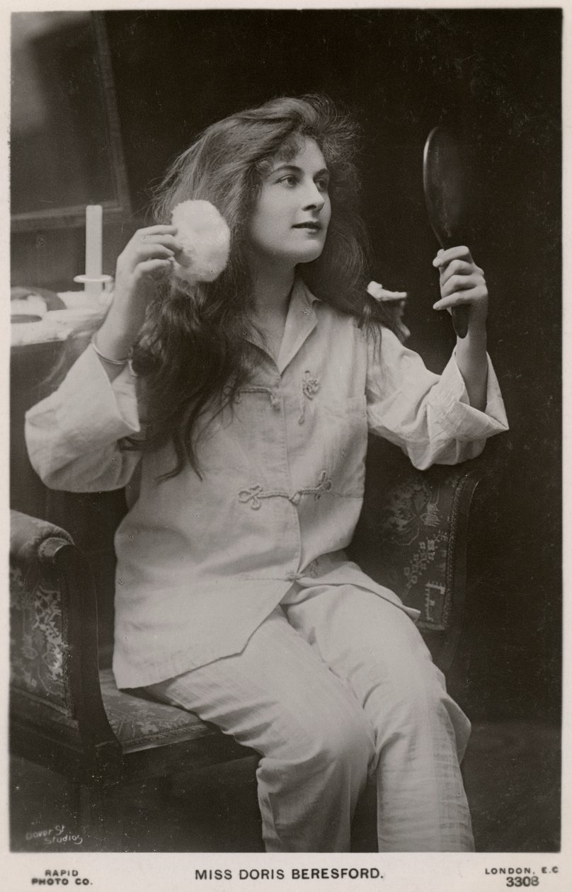 Doris Beresford , britisk skuespillerinne, ca 1900-tallet. av Rapid Photo Company