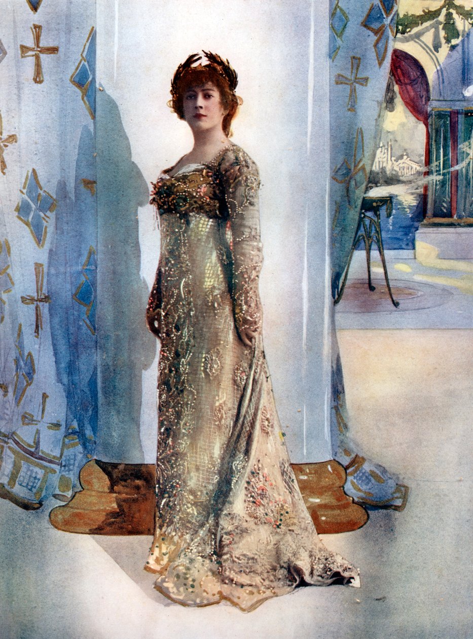 Jane Hading i Plus que Rene, c1902 av Rautlinger
