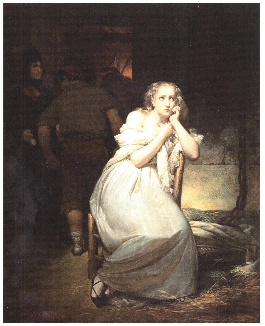 Carlota Corday av Raymond Auguste Quinsac Monvoisin