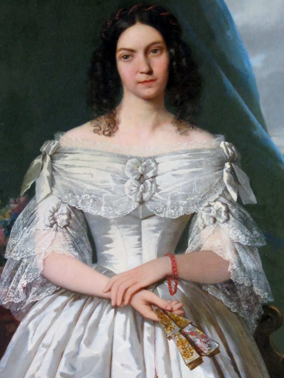 Dame fra Peru av Raymond Auguste Quinsac Monvoisin