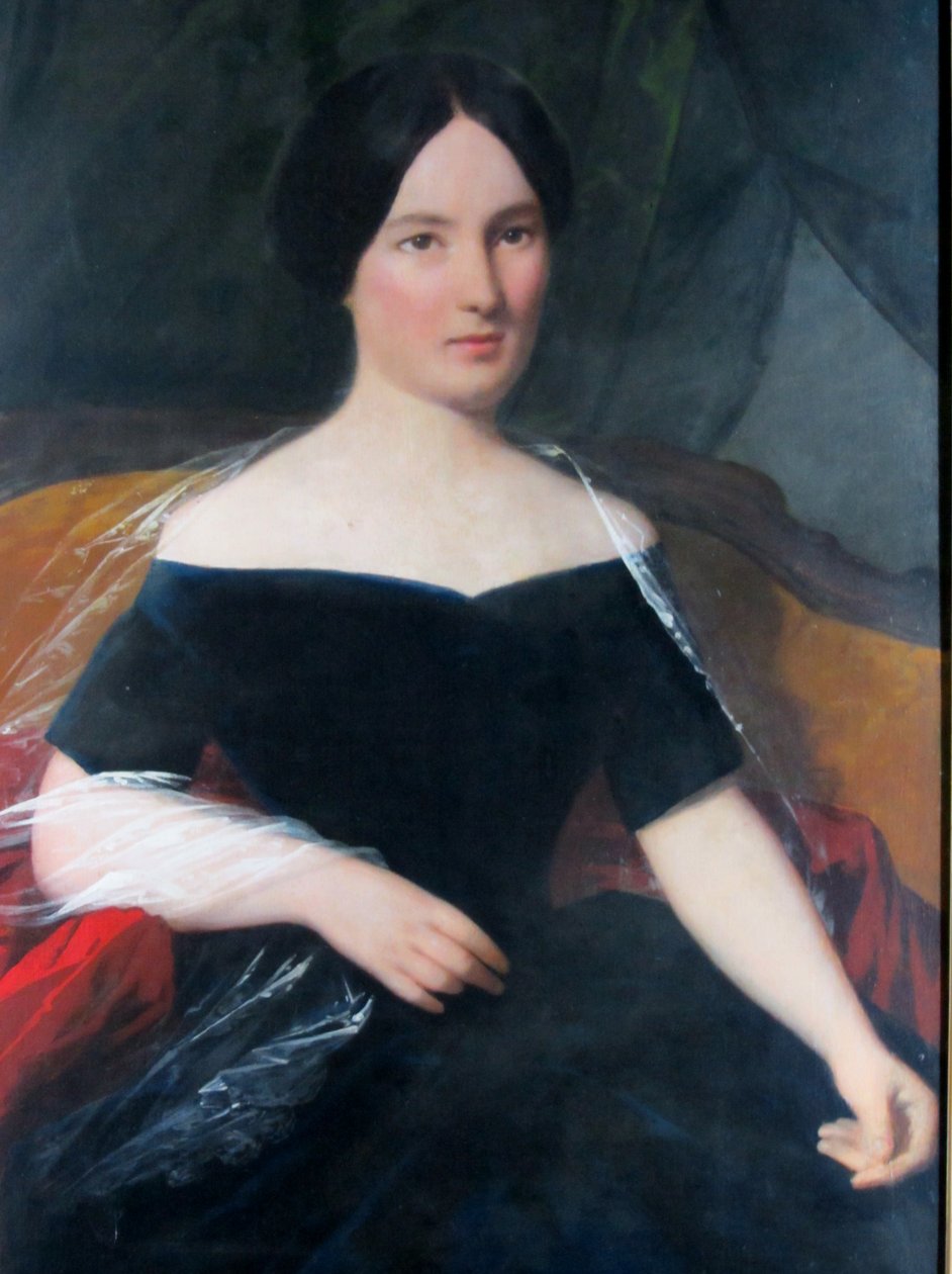 Ms. Juana Valdés Munizaga fra Abbott av Raymond Auguste Quinsac Monvoisin