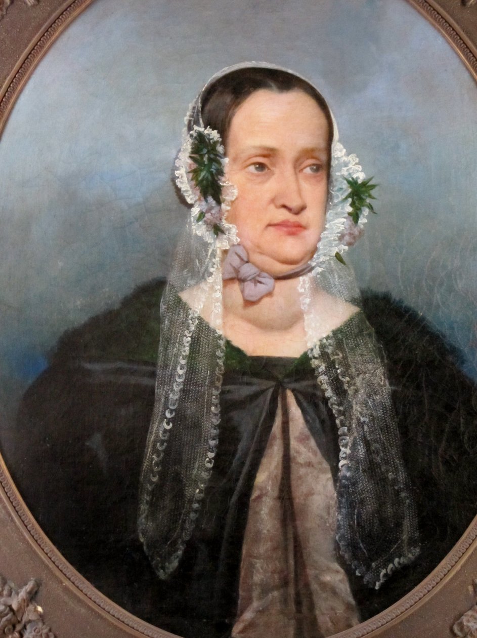 Doña Mercedez Rosales Larraín de Pérez av Raymond Auguste Quinsac Monvoisin