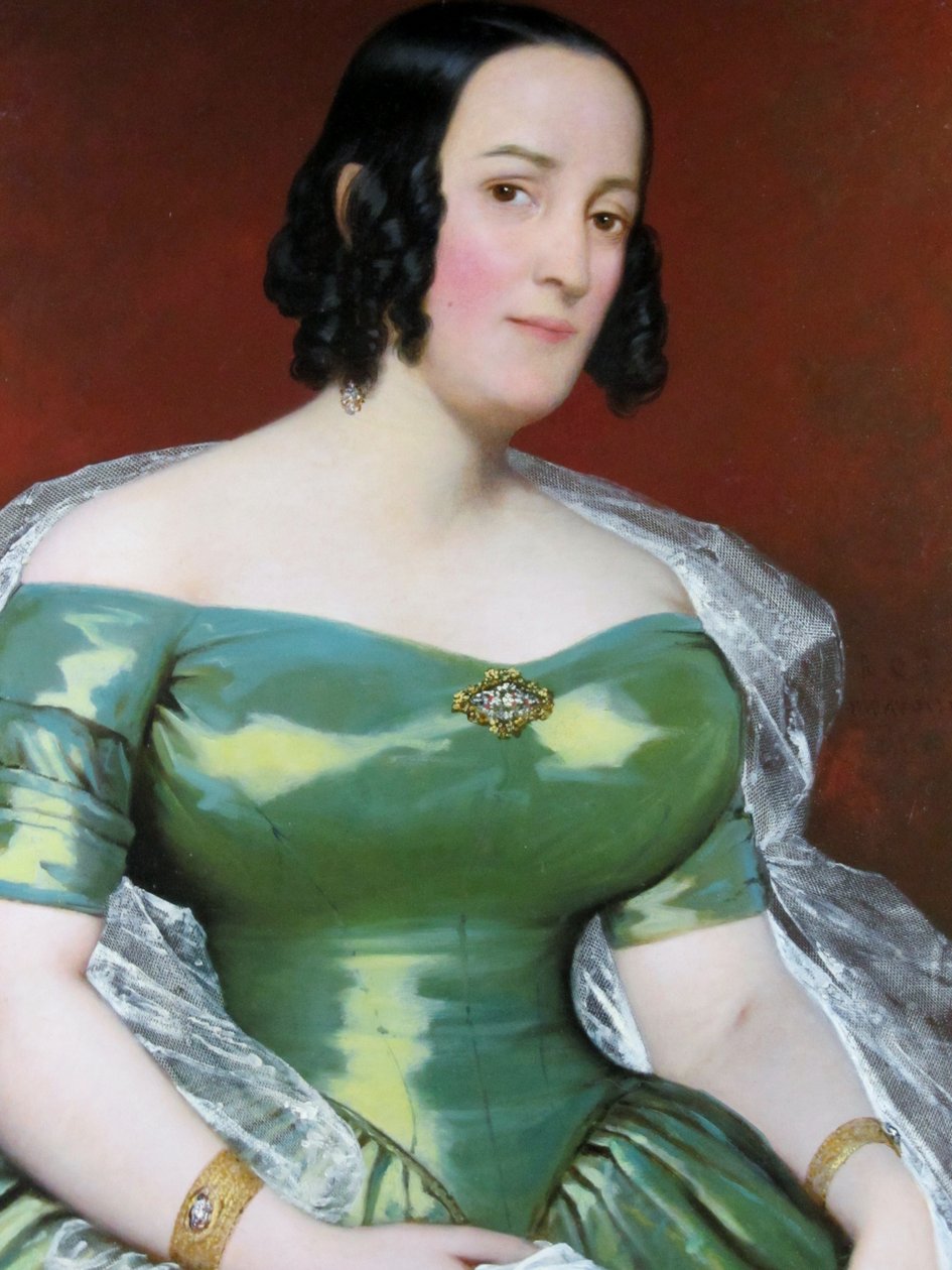 Doña Pilar Garfias del Fierro av Raymond Auguste Quinsac Monvoisin