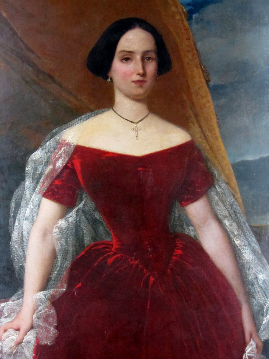 Søster García-Huidobro Luco (detalj) av Raymond Auguste Quinsac Monvoisin