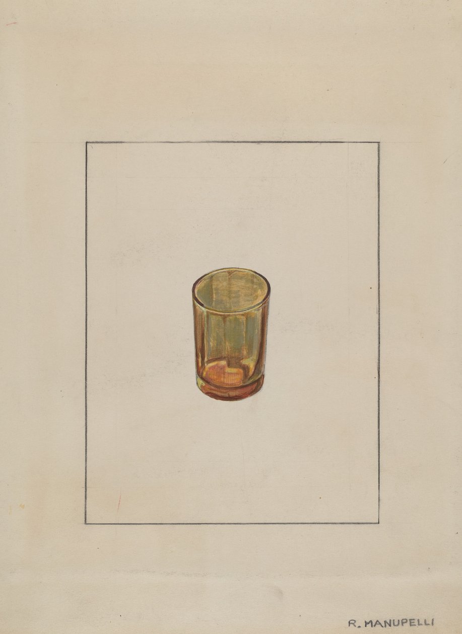 Amber glass av Raymond Manupelli