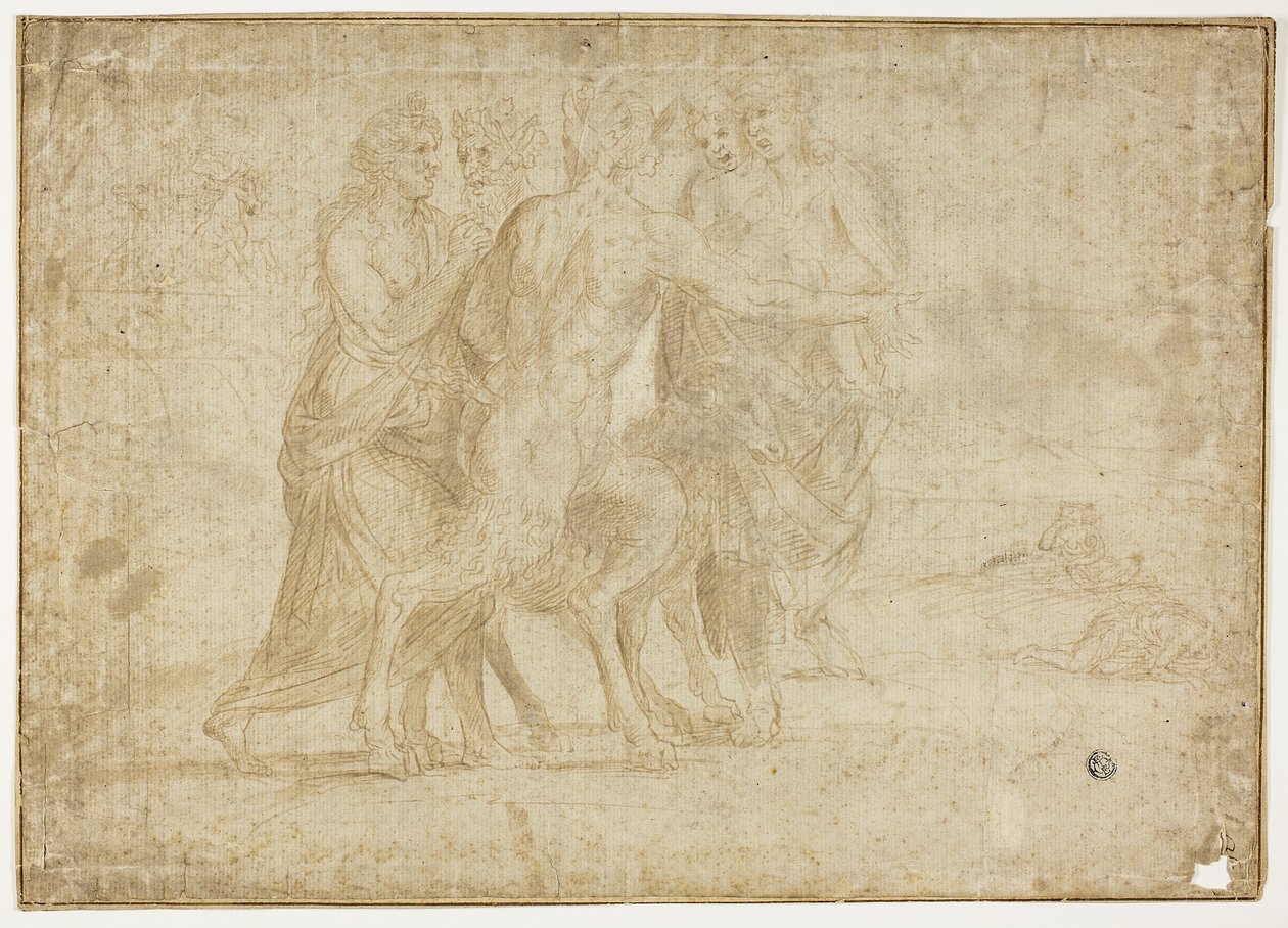 Faun og nymfer av Raymond de Lafage