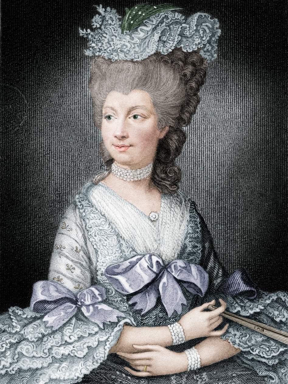Dronning Charlotte, dronningkonsort av George III, 1800-tallet av Read
