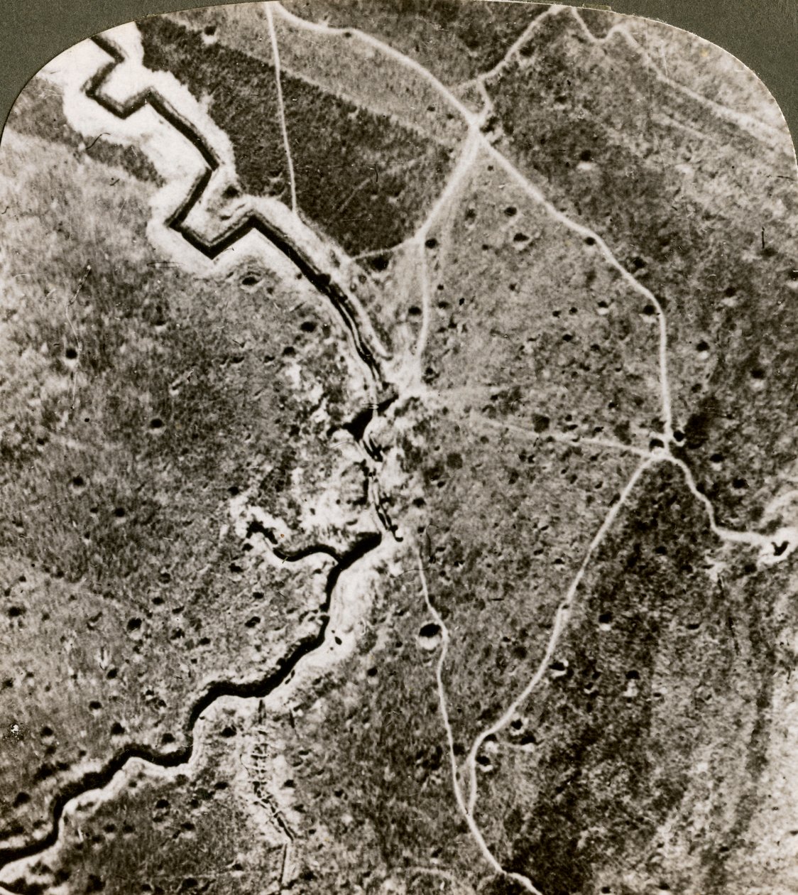 Luftfoto av de tyske linjene, første verdenskrig, 1914-1918. av Realistic Travels Publishers