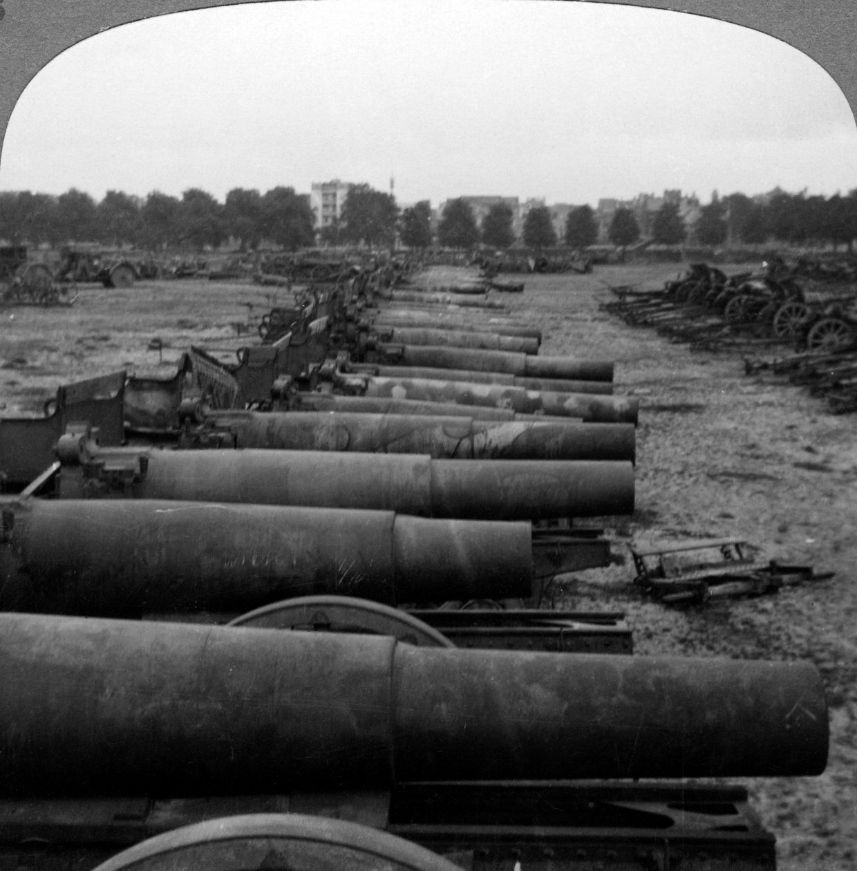 Erobret tyske kanoner, Brussel, Belgia, første verdenskrig, 1914-1918. av Realistic Travels Publishers