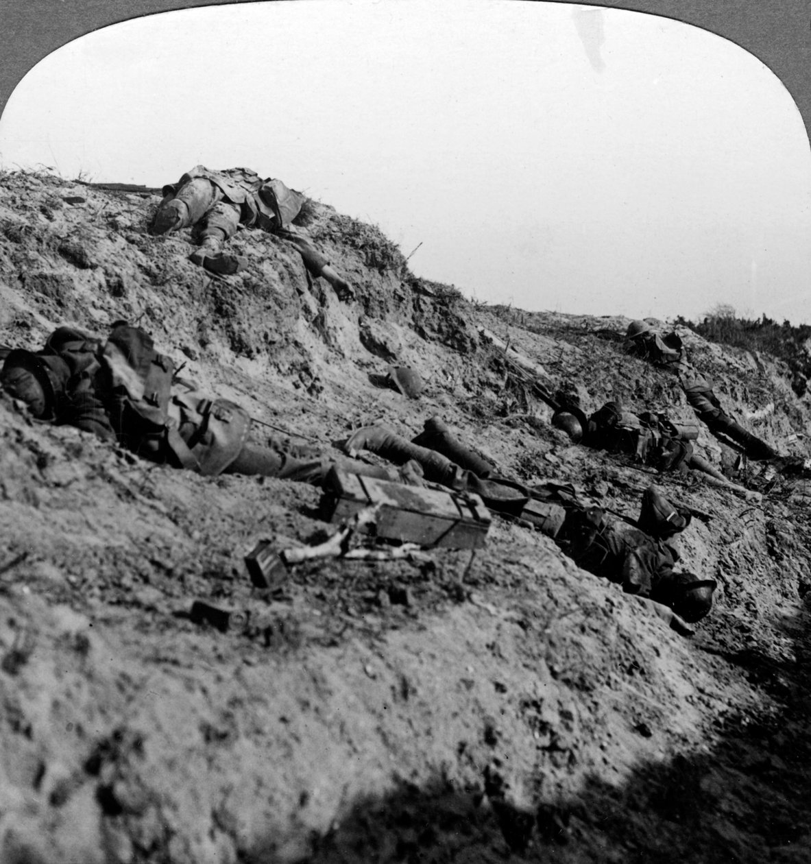 Døde soldater, Vimy Ridge, Frankrike, første verdenskrig, 1914-1918 av Realistic Travels Publishers