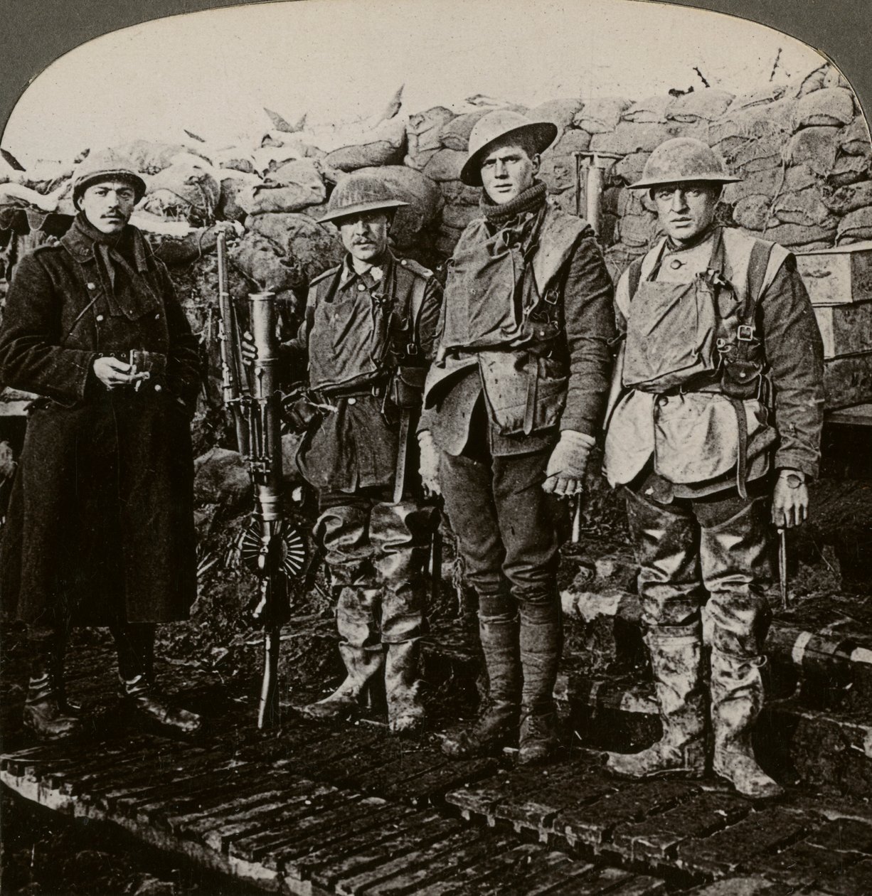 Lewis maskingeværere, Hollebeke, Belgia, første verdenskrig, 1914-1918. av Realistic Travels Publishers