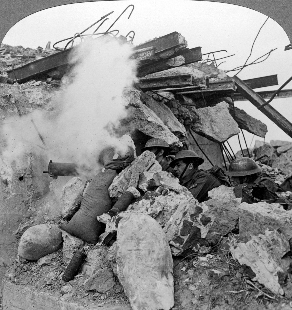 Maskingeværrede, Poelcappelle, Belgia, første verdenskrig, 1914-1918. av Realistic Travels Publishers