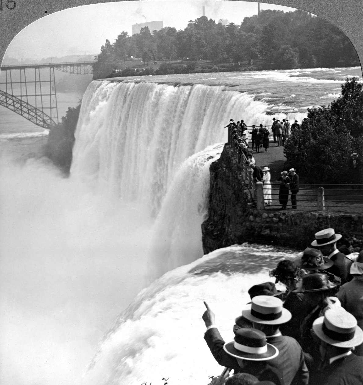 Niagara Falls fra Goat Island, New York, USA. av Realistic Travels Publishers