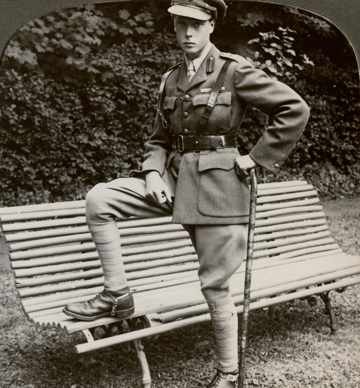 Prinsen av Wales i militæruniform, Frankrike, første verdenskrig, 1914-1918. av Realistic Travels Publishers