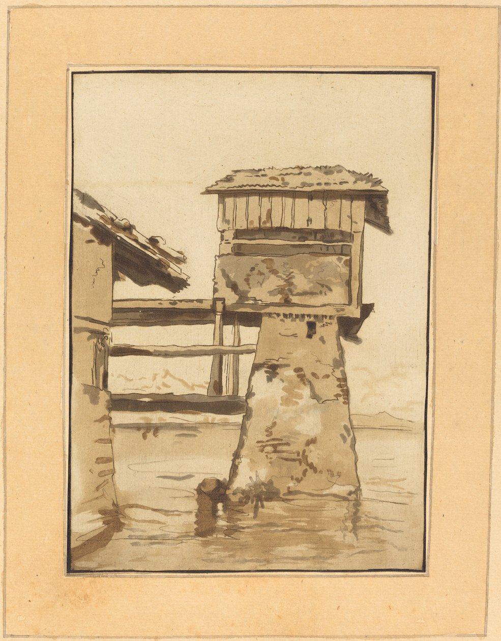 Det sveitsiske bondehuset av Regina Schönecker after Franz Schutz