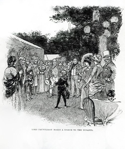 Illustrasjon for Little Lord Fauntleroy (gravering) av Reginald Bathurst Birch