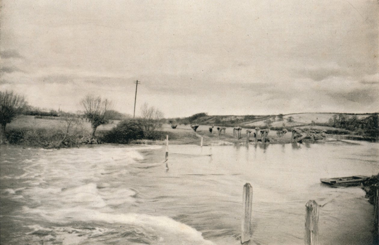 The River Avon, c1927, 1927 av Reginald Belfield