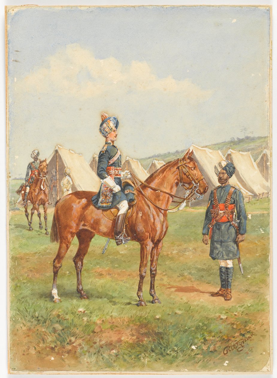 12. kavaleri, 1910 ca av Reginald Wymer