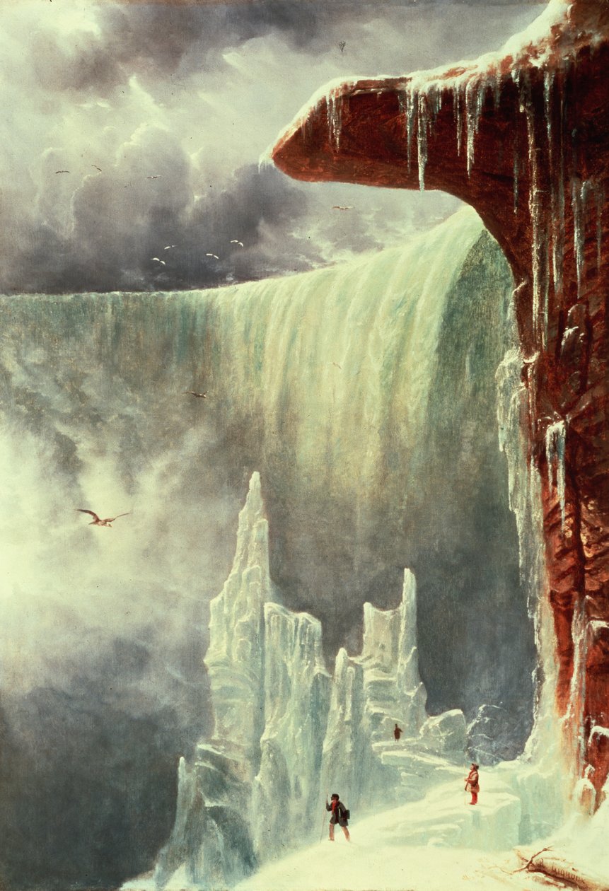 Niagara Falls om vinteren av Regis Francis Gignoux