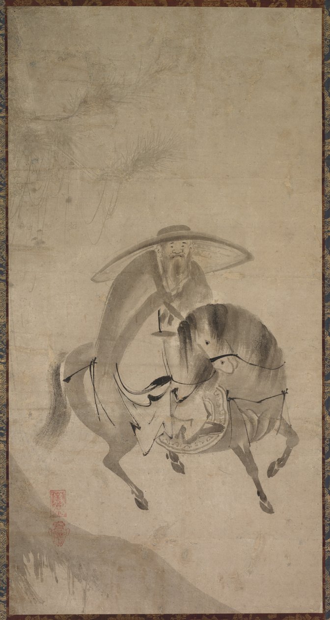 Su Dongpo rir på et esel av Reietsu