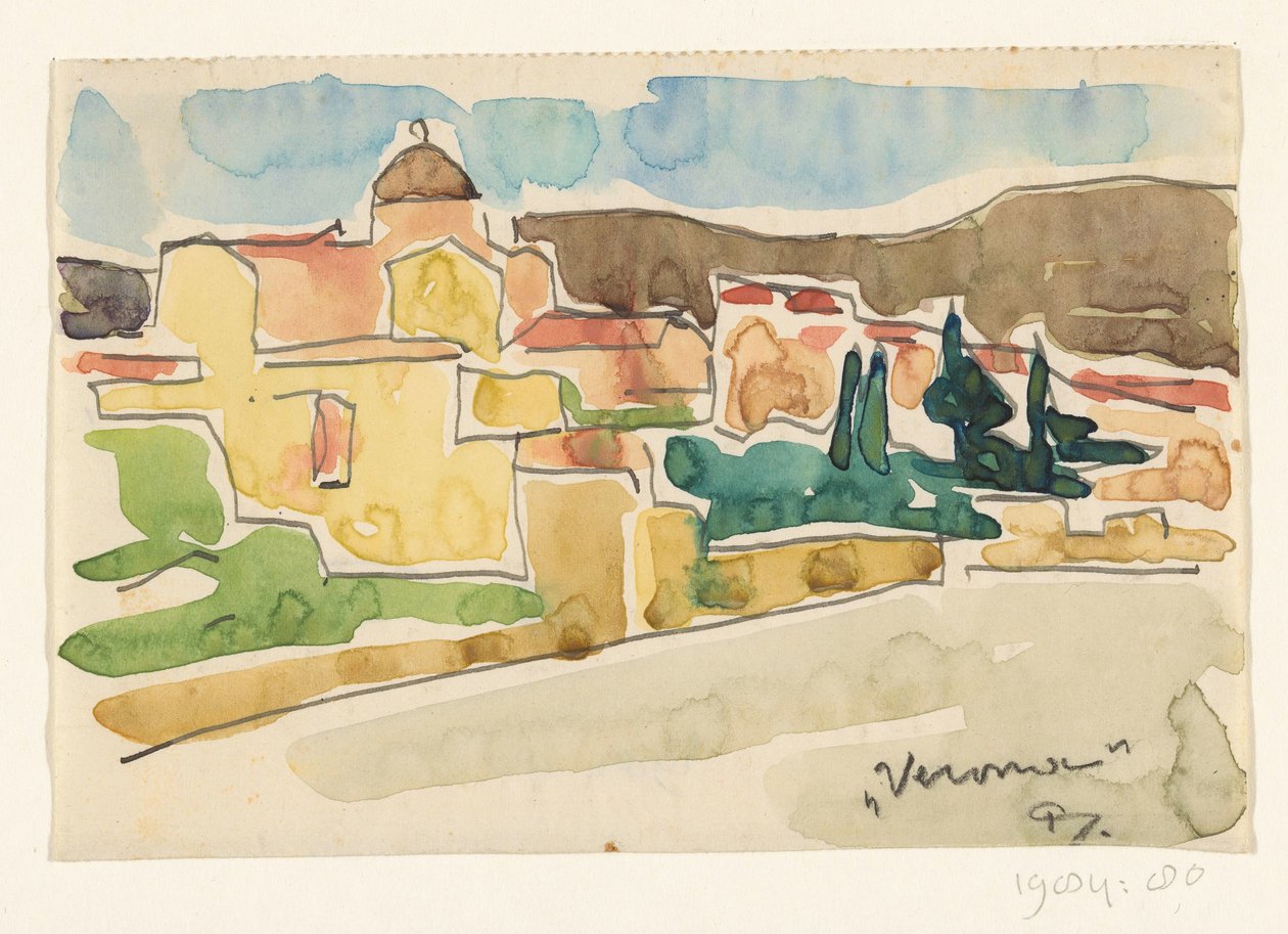 Verona (original tittel på objekt) av Reijer Stolk (signed by artist)