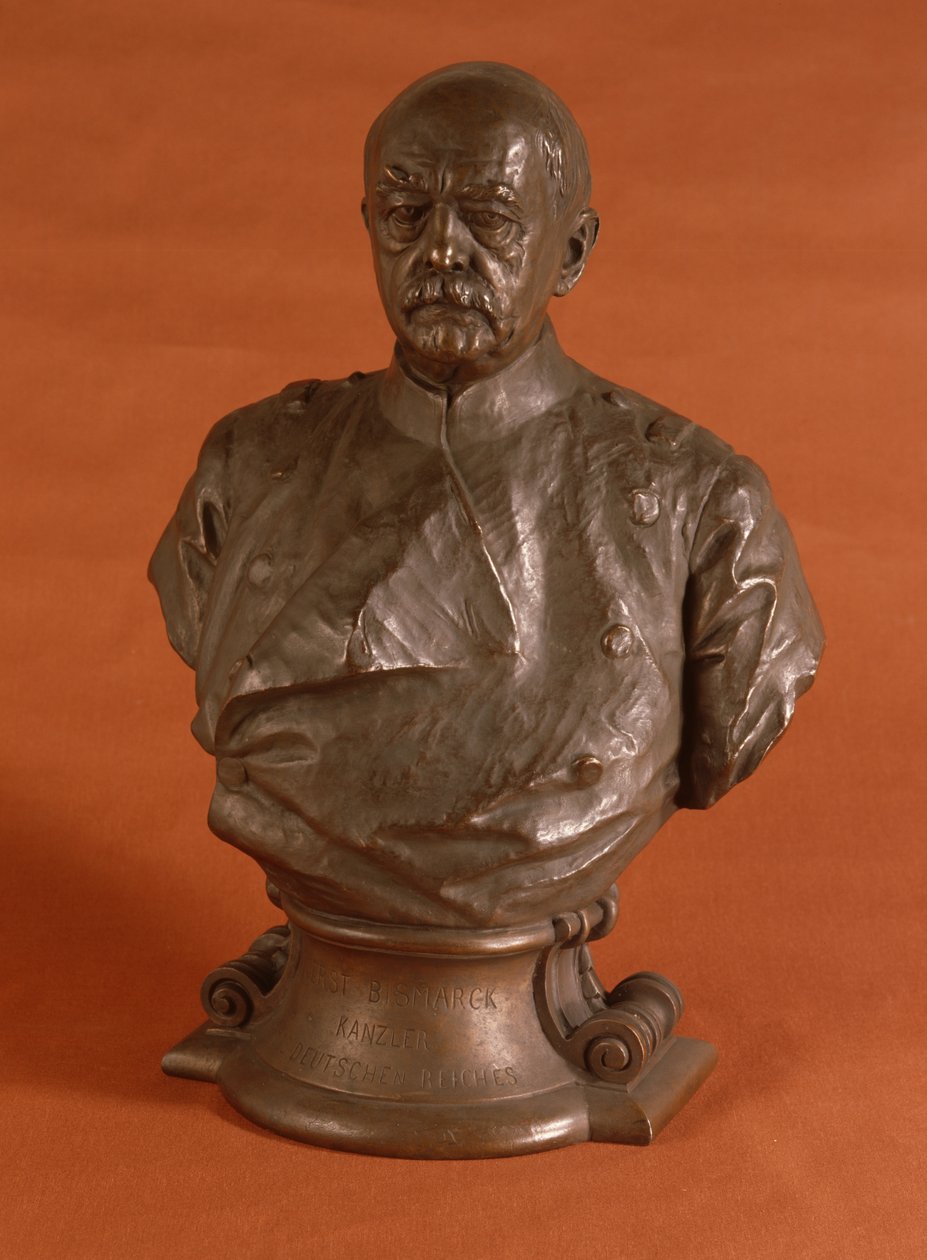 Otto von Bismarck, 1886 (bronse) av Reinhold Begas
