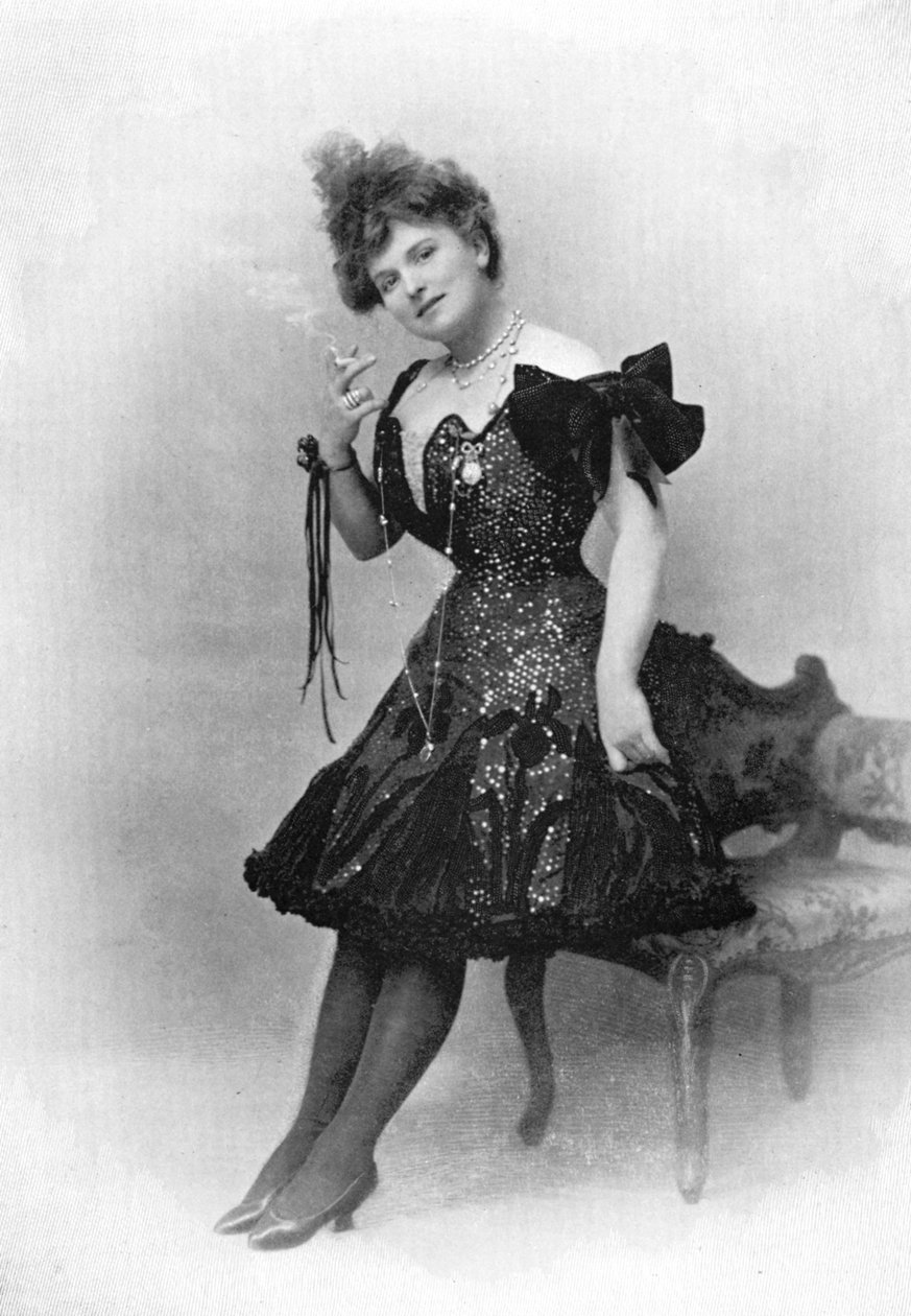 Nina Martino , italiensk skuespillerinne, 1902-1903. av Reinhold Thiele