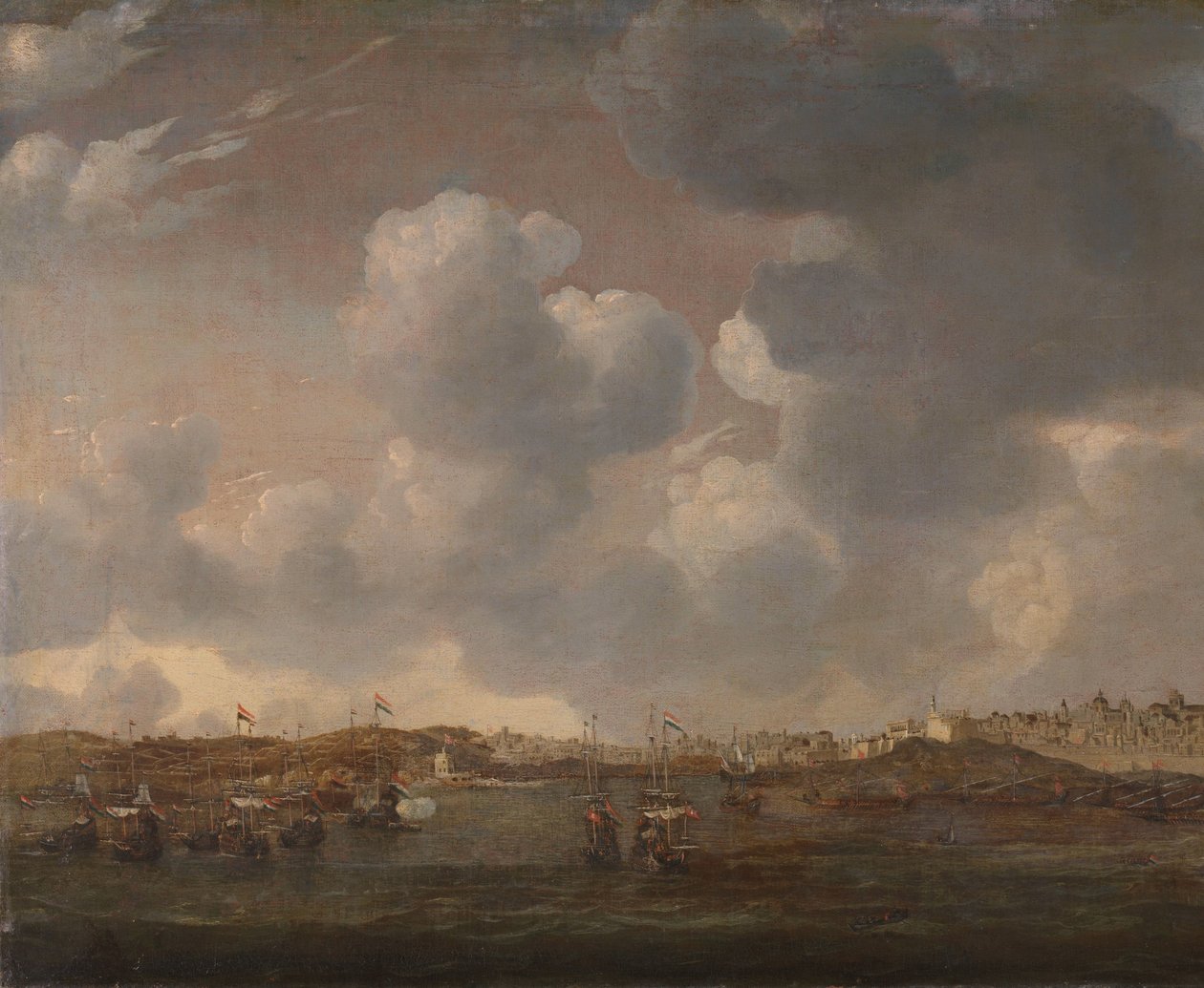 Utsikt over Salee, Marokko av Reinier Nooms (signed by artist)