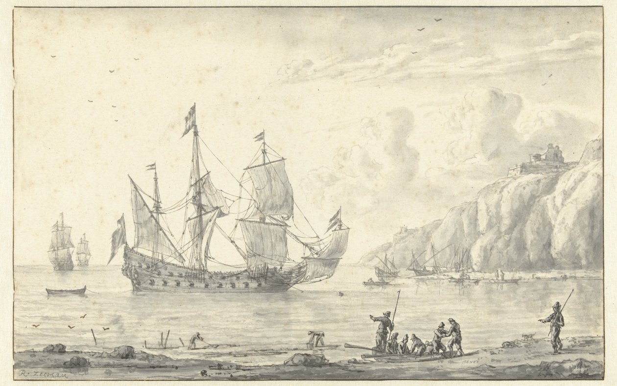 Driemaster op de rede van een rotsachtige kust   1386170   no       norwegian Successfully Translated  Original: Le Missionnaire Translat: Le Missionnaire 1241359 no norwegian Successfully Translated Original: Portrait of an Abbot Translat: Portrait of an  av Reinier Nooms